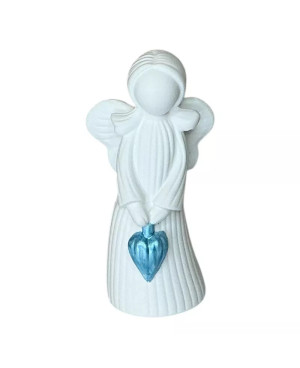 ČAKROVÁ ANDĚLKA 3,5x9 CM 5. KRČNÍ ČAKRA - HLAS DUŠE