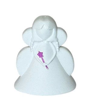 Čakrová svíčka 6. třetí oko 10×10 cm – Oko vnitřního vidění