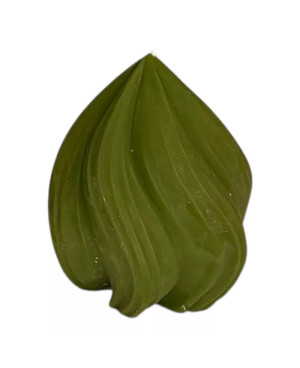 SÓJOVÁ SVÍČKA PUSINKA 8x9 CM ZELENÁ