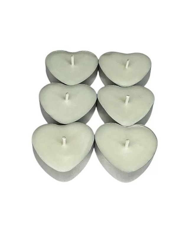 Valentýnské čajové svíčky sada 6 ks | Křídla naděje