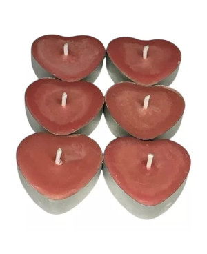 Valentýnské čajové svíčky sada 6 ks | Křídla naděje