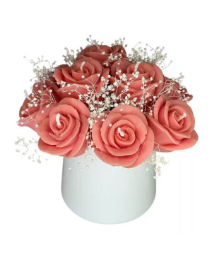 Valentýnský flowerbox 11 růží | Křídla naděje