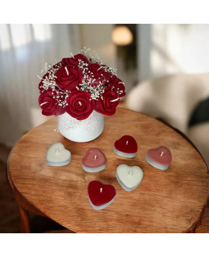 Valentýnský flowerbox 11 růží | Křídla naděje