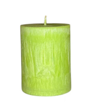 Palmová svíčka válec zelená 6×7,5 cm | Křídla naděje