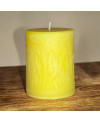 Palmová svíčka válec žlutá 6×7,5 cm | Křídla naděje