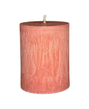 Palmová svíčka válec růžová 6×7,5 cm | Křídla naděje