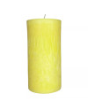 Palmová svíčka válec žlutá 7,5×15 cm | Křídla naděje