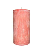 PALMOVÁ SVÍČKA VÁLEC 7,5x15 CM RŮŽOVÁ