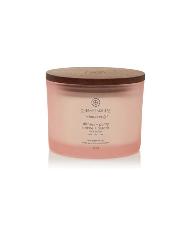 Vonná svíčka Chesapeake Bay Stillness & Purity 3 knoty – intenzivní vůně a elegantní plamen