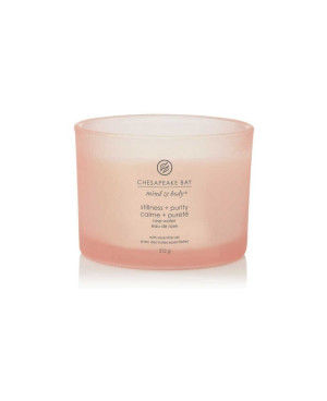 Vonná svíčka Chesapeake Bay Stillness & Purity 3 knoty – intenzivní vůně a elegantní plamen
