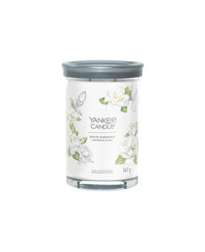 Yankee Candle White Gardenia Signature velký tumbler – luxusní květinová vůně gardénií