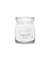 Yankee Candle Clean Cotton Signature (střední) – svěží vůně čerstvého prádla