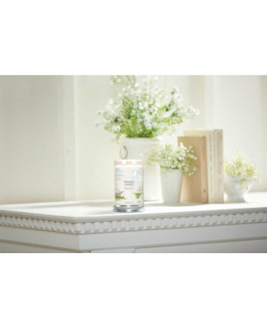 Yankee Candle Clean Cotton Signature Tumbler (velký) – svěží a čistá vůně