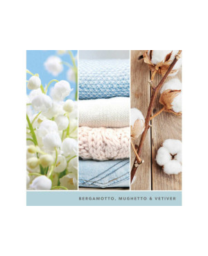 Yankee Candle Clean Cotton Signature Tumbler (velký) – svěží a čistá vůně