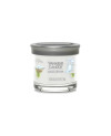Yankee Candle Clean Cotton Signature malý tumbler – vůně čistoty a svěžesti