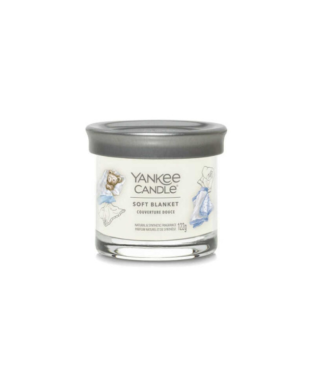 Yankee Candle Soft Blanket Signature Tumbler (malý) – teplá a uklidňující vůně Yankee Candle Soft Blanket Signature Tumbler (malý) – teplá a uklidňující vůně