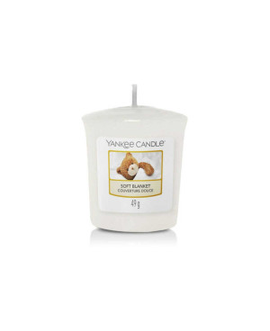 Yankee Candle Soft Blanket Votivní – uklidňující vůně teplé deky