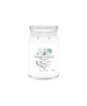 Yankee Candle Baby Powder Signature (velký) – jemná a svěží vůně dětského pudru