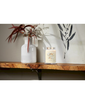 Yankee Candle Soft Wool & Amber Signature (velký) – jemná vůně vlny a ambry