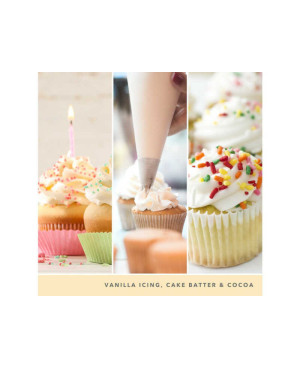 Yankee Candle Vanilla Cupcake Signature (velký) – sladká vůně vanilkového dortíku