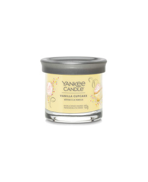 Yankee Candle Vanilla Cupcake Signature Tumbler (malý) – sladká vanilková vůně v kompaktním skle