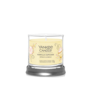 Yankee Candle Vanilla Cupcake Signature Tumbler (malý) – sladká vanilková vůně v kompaktním skle