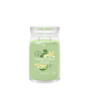 Yankee Candle Vanilla Lime Signature (velký) – svěží vanilka s osvěžující limetkou