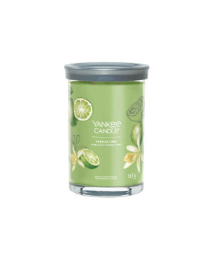 Yankee Candle Vanilla Lime Signature Tumbler (velký) – svěží vůně limetky a sladké vanilky