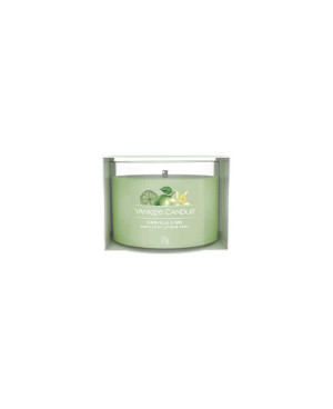 Yankee Candle Vanilla Lime Votivní ve skle – svěží limetka a sladká vanilka