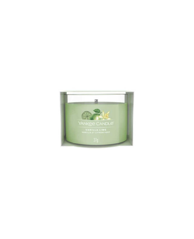 Yankee Candle Vanilla Lime Votivní ve skle – svěží limetka a sladká vanilka