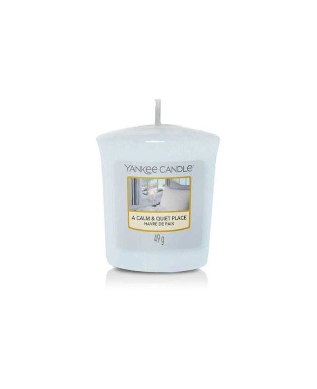 Yankee Candle A Calm & Quiet Place votivní svíčka – klidná vůně pro vnitřní rovnováhu