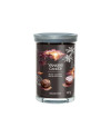 Yankee Candle Black Coconut Signature Tumbler velký – exotická vůně černého kokosu v elegantní sklenici