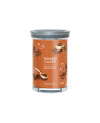 Vonná svíčka Yankee Candle Cinnamon Stick Signature Tumbler velký – intenzivní skořicová vůně pro teplou atmosféru
