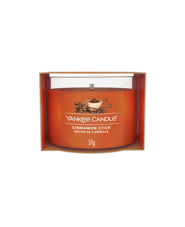 YANKEE CANDLE Votivní svíčka Cinnamon Stick plněná ve skle – vůně pravé skořice YANKEE CANDLE Votivní svíčka Cinnamon Stick plněná ve skle – vůně pravé skořice