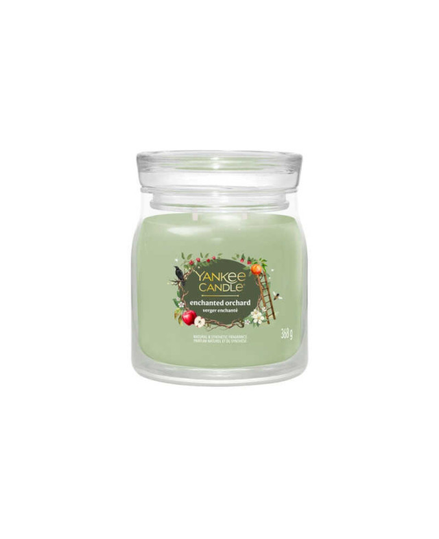 Yankee Candle Enchanted Orchard Signature střední – ovocná a květinová vůně sadu