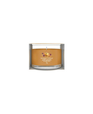 Yankee Candle Golden Pumpkin votivní svíčka ve skle – hřejivá vůně dýně a koření