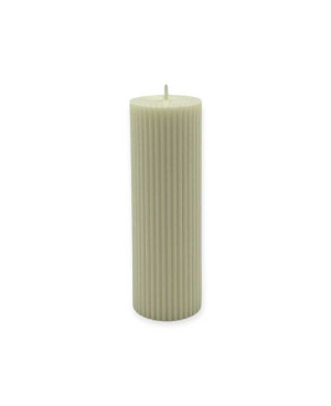 Sójová svíčka válec 15×6 cm – elegantní přírodní dekorace