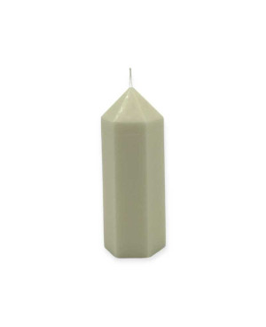 Svíčka jehlan 15×5,9 cm – přírodní sójový vosk, ruční výroba, elegantní tvar