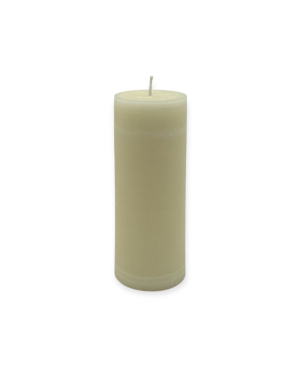 Svíčka válec 15x6 cm z palmového vosku – přírodní design s dlouhou výdrží