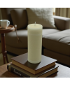 Svíčka válec 15x6 cm z palmového vosku – přírodní design s dlouhou výdrží