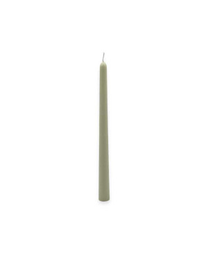 Sójová svíčka válec 25,6×2,2 cm šedá – elegantní přírodní dekorace