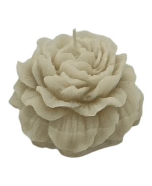 Palmová svíčka kytka 4×4,5 cm – přírodní dekorace do interiéru